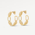 18K Louis Vuitton My Chain Earrings